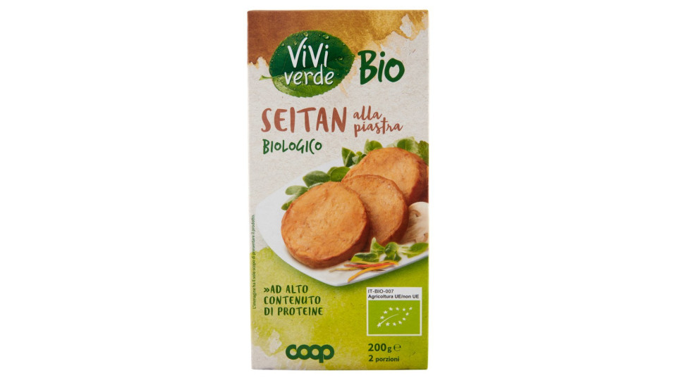Seitan alla Piastra Biologico 2 x 100 g