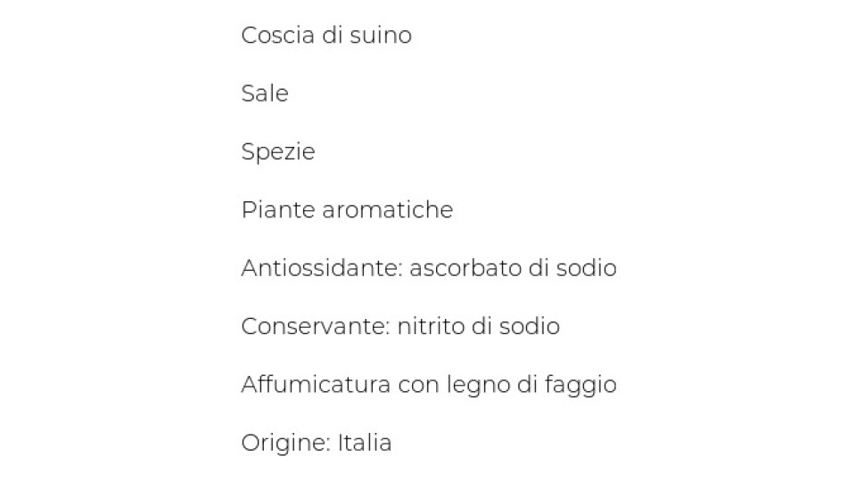 Speck Stagionatura Minima 7 Mesi