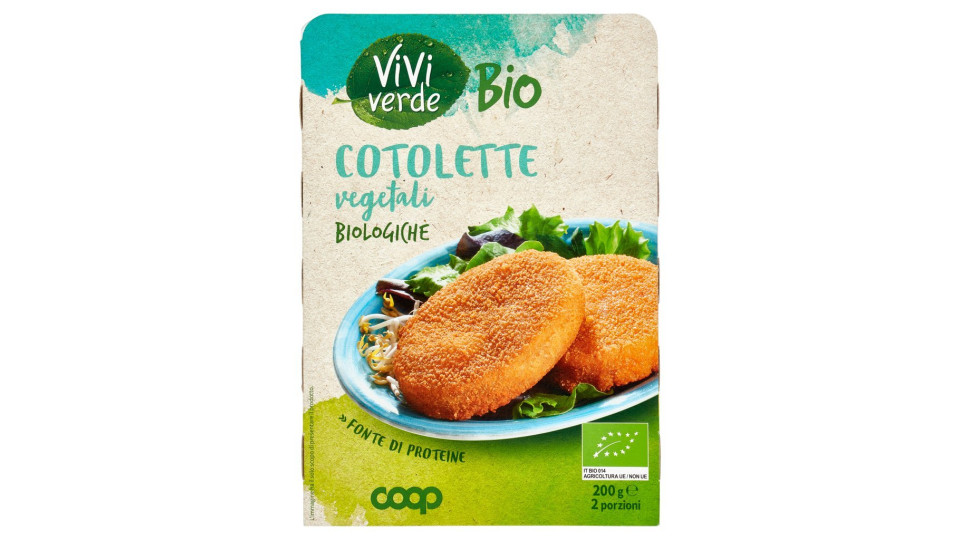 Cotolette Vegetali Biologiche