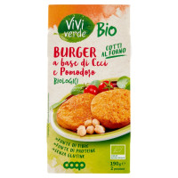 Burger a Base di Ceci e Pomodoro Biologici