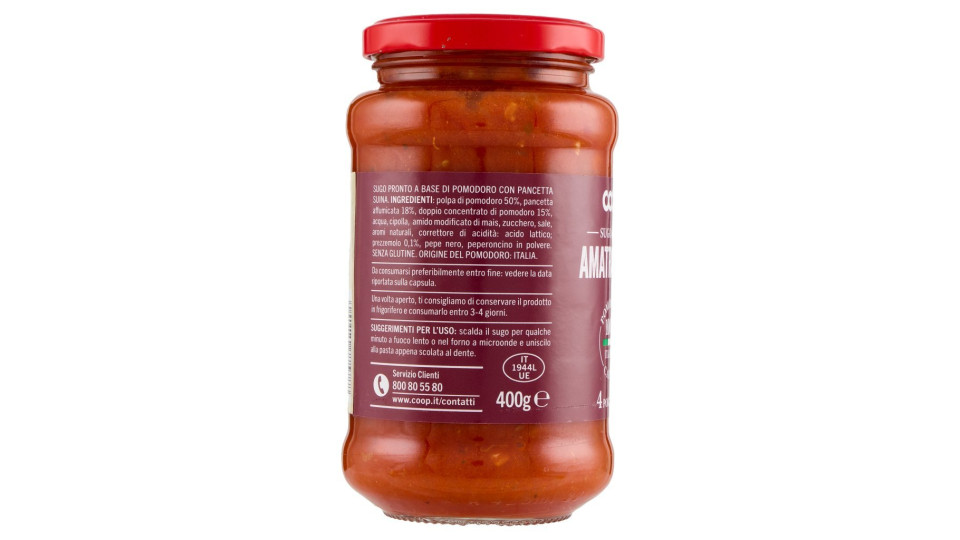 Sugo amatriciana gr 400