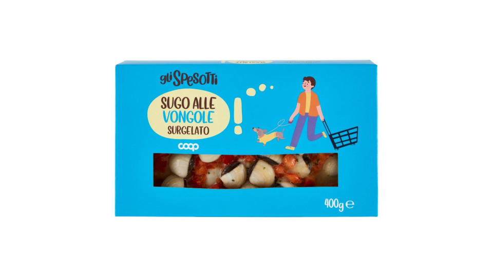 Sugo Alle Vongole Surgelato Gr 400
