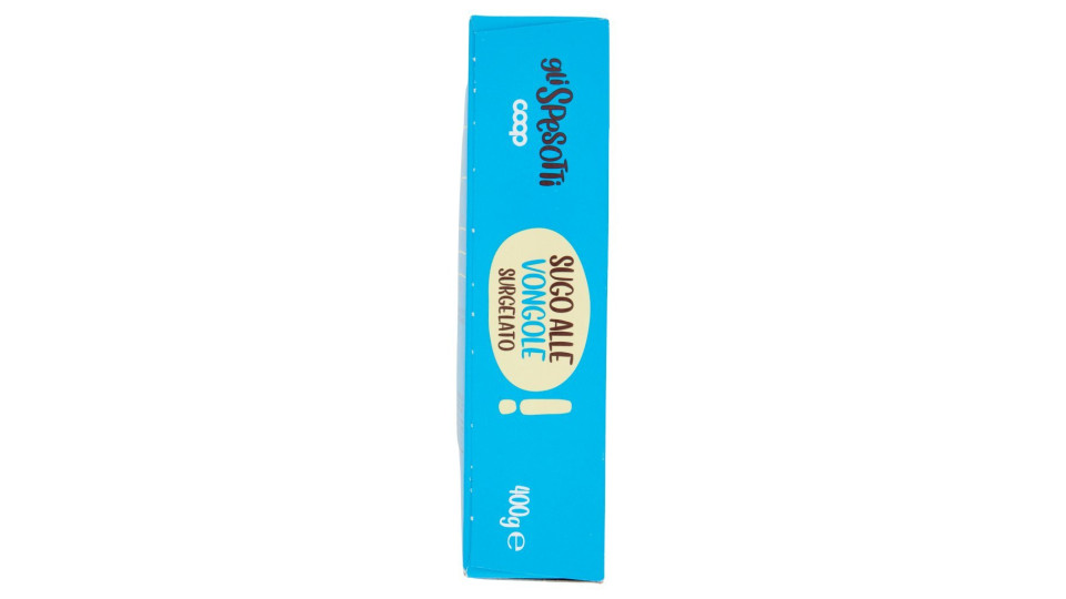 Sugo Alle Vongole Surgelato Gr 400