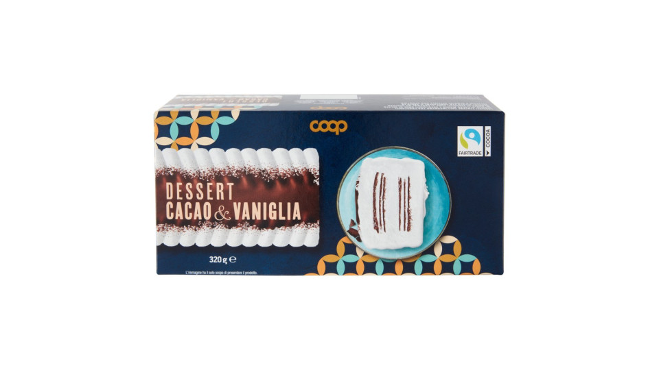 Dessert vaniglia e cacao gr 320