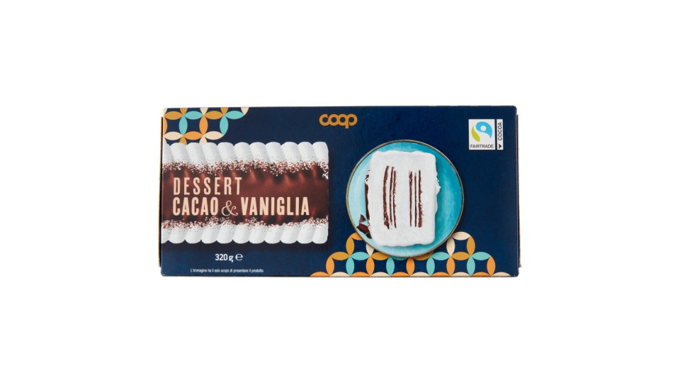 Dessert vaniglia e cacao gr 320