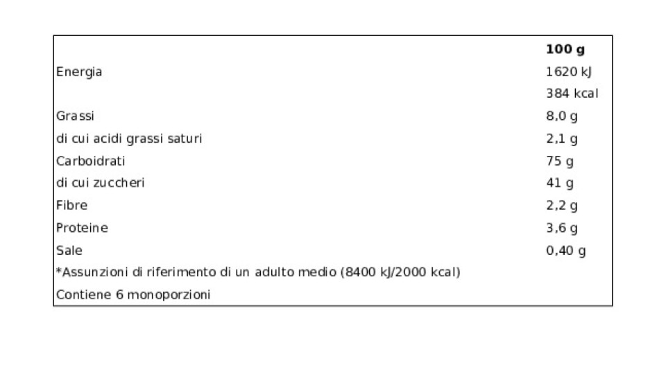 Oro Cereal Snack Arancia, soffice barretta con ripieno all'arancia - 162g