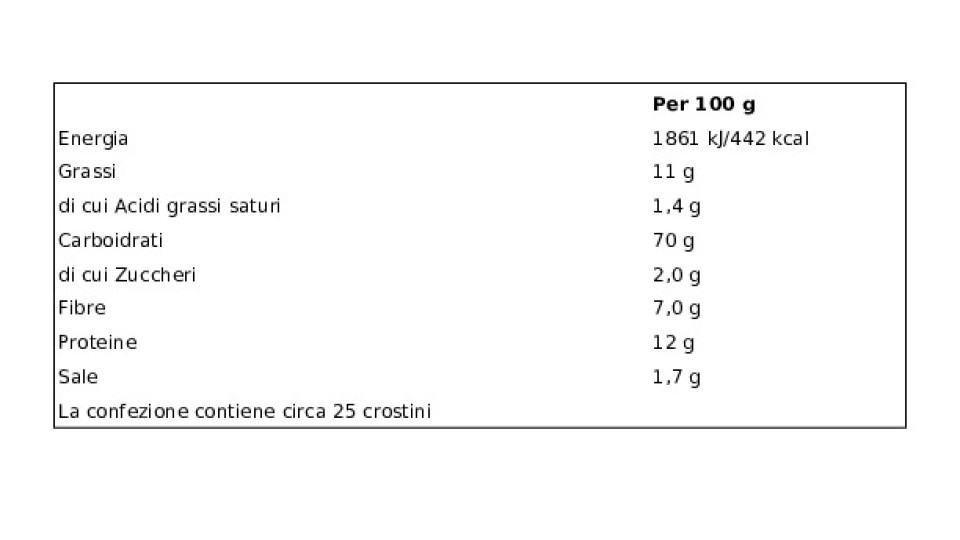 Esselunga Crostini integrali 225 g