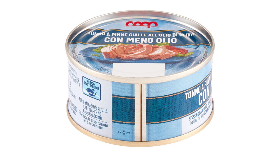 Tonno a pinne gialle all'olio di oliva 6 x 70G