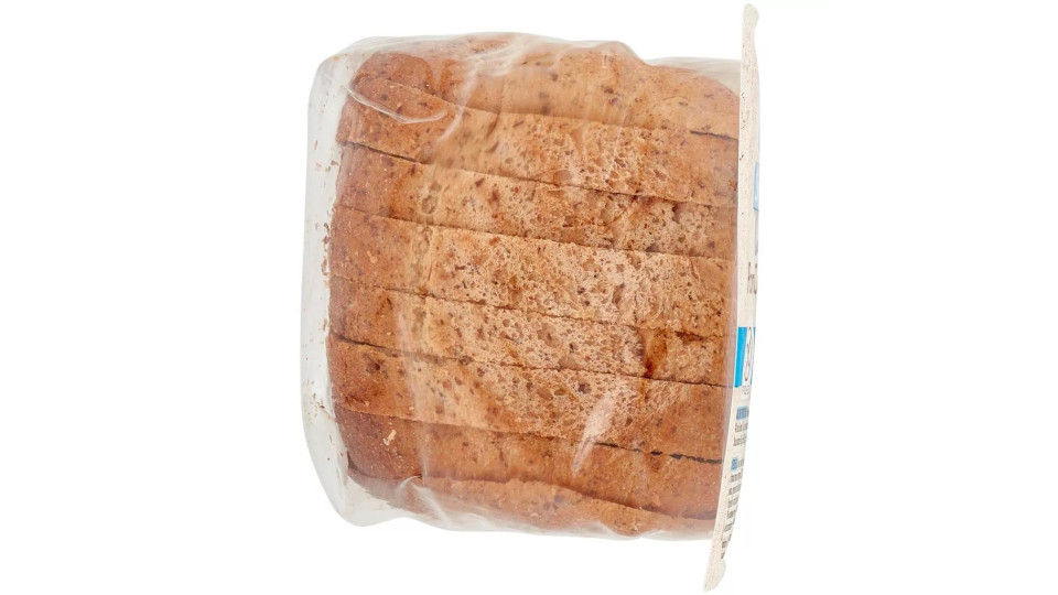 Céréal senza Glutine Integrale, Pan Campagnolo senza lattosio, Pane a fette - 175g