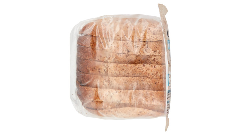 Céréal senza Glutine Integrale, Pan Campagnolo senza lattosio, Pane a fette - 175g
