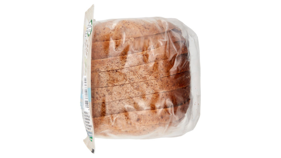 Céréal senza Glutine Integrale, Pan Campagnolo senza lattosio, Pane a fette - 175g