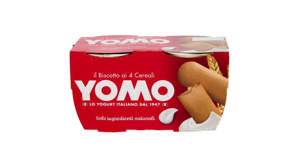 Yomo 100% Naturale biscotto ai 4 cereali