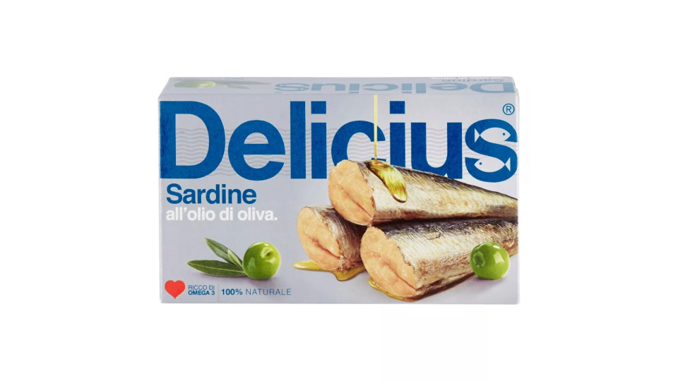 Delicius, sardine all'olio di oliva