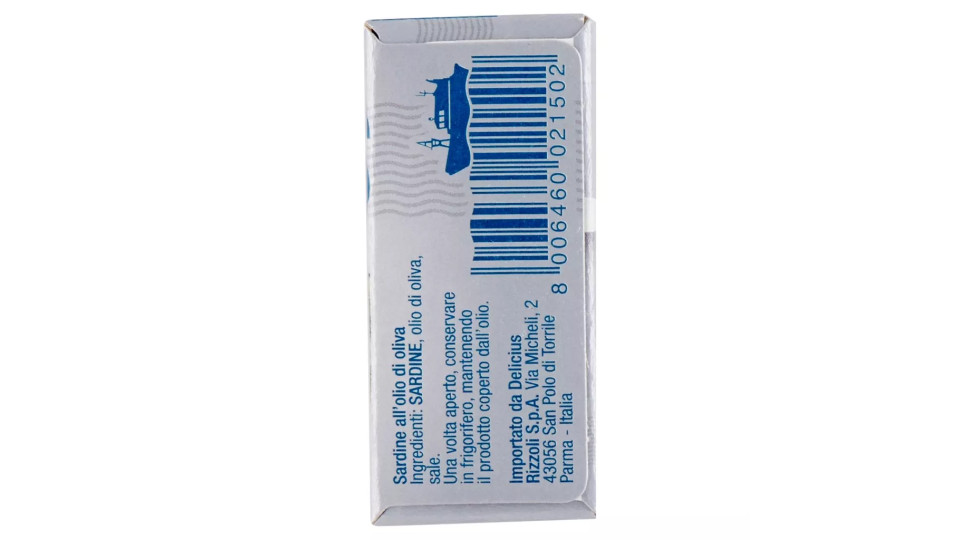 Delicius, sardine all'olio di oliva