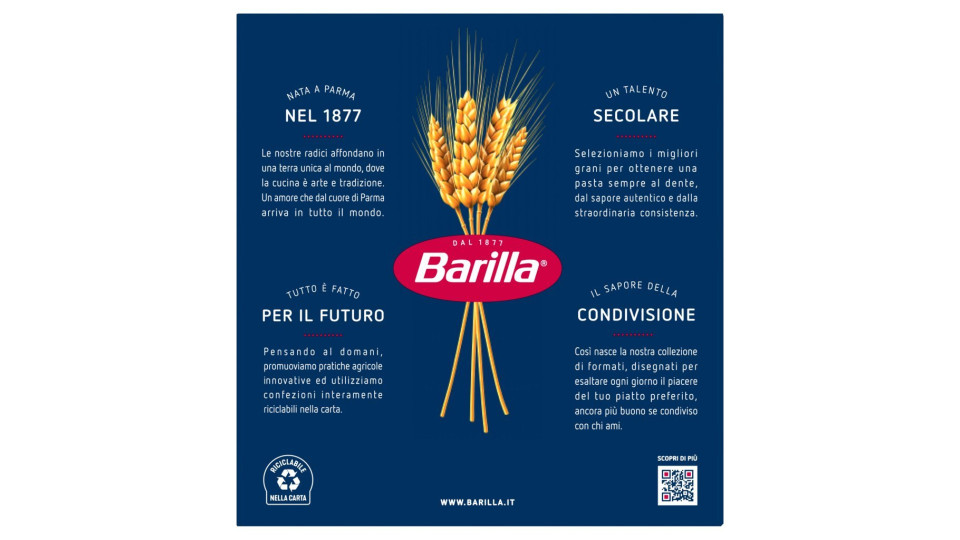 Barilla, Pasta di Semola Penne Rigate 73