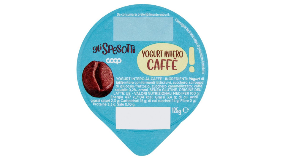 Bontà Viva Yogurt Intero Caffè