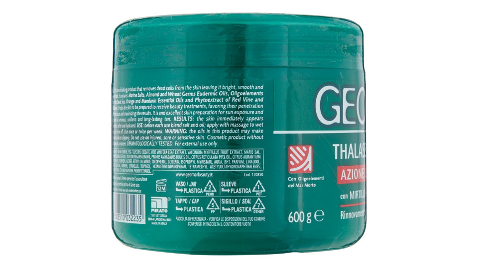 Geomar, Thalasso scrub
