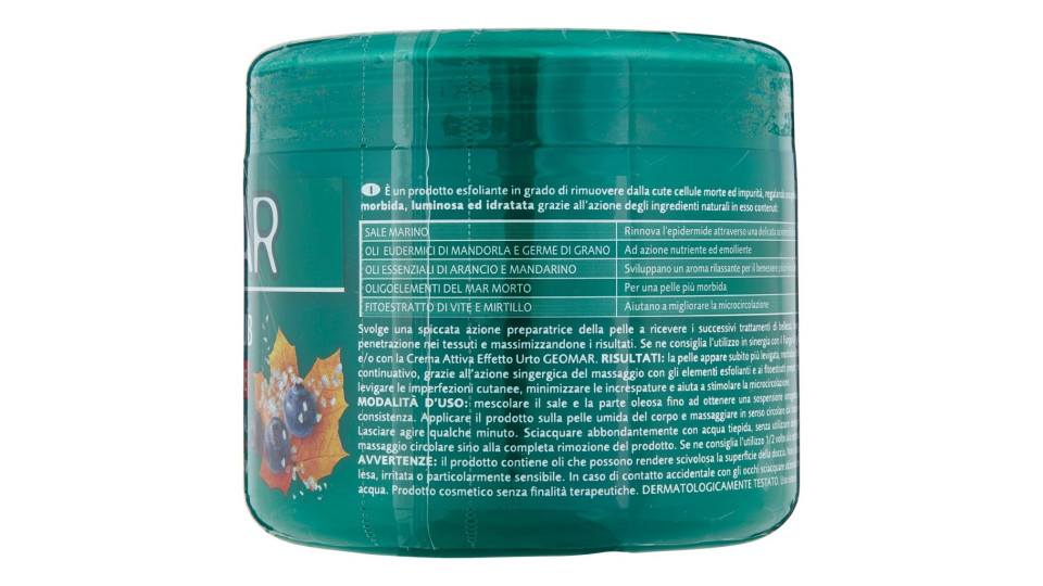 Geomar, Thalasso scrub