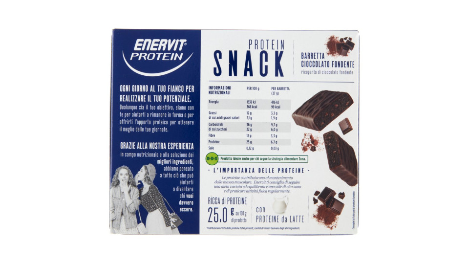 Enervit, Protein 8 snack cioccolato al latte