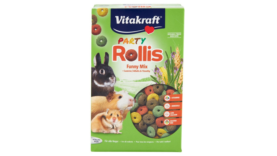 Vitakraft, roditori Party Rollis Funny Mix