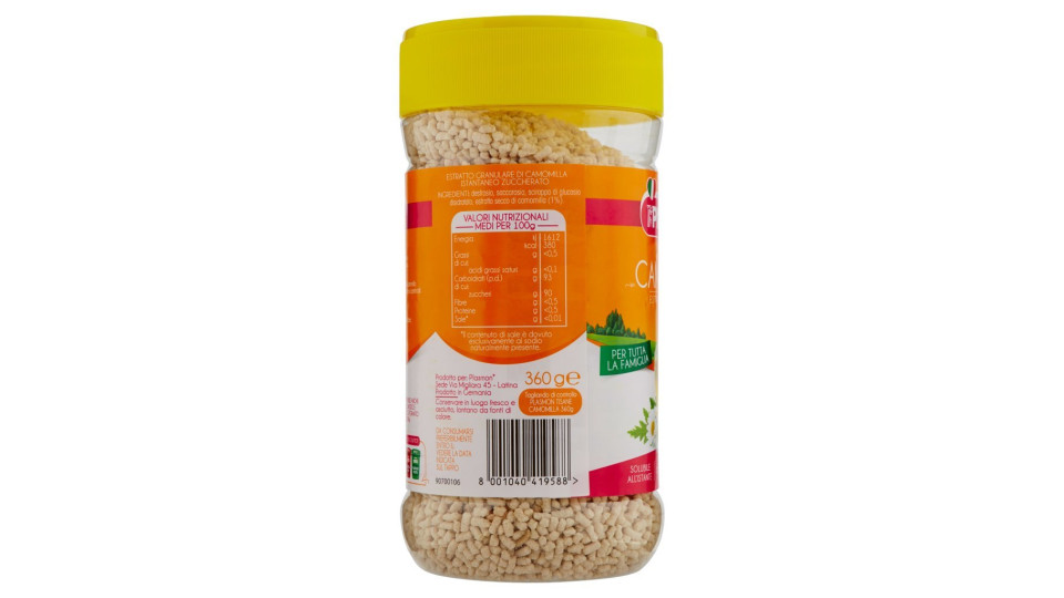 Plasmon, Camomilla estratto granulare