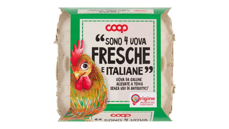 4 Uova Fresche Italiane