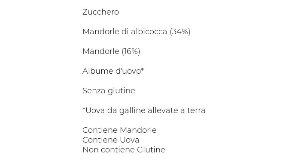 La Sassellese, Amaretti morbidi