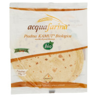 Piadina Kamut 100% Bio Acquafarina 3pz 