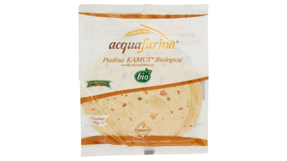 PIADINA BIOLOGICA AL KAMUT Acquafarina