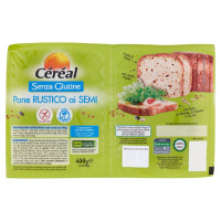 Céréal Senza Glutine Pane Rustico ai Semi