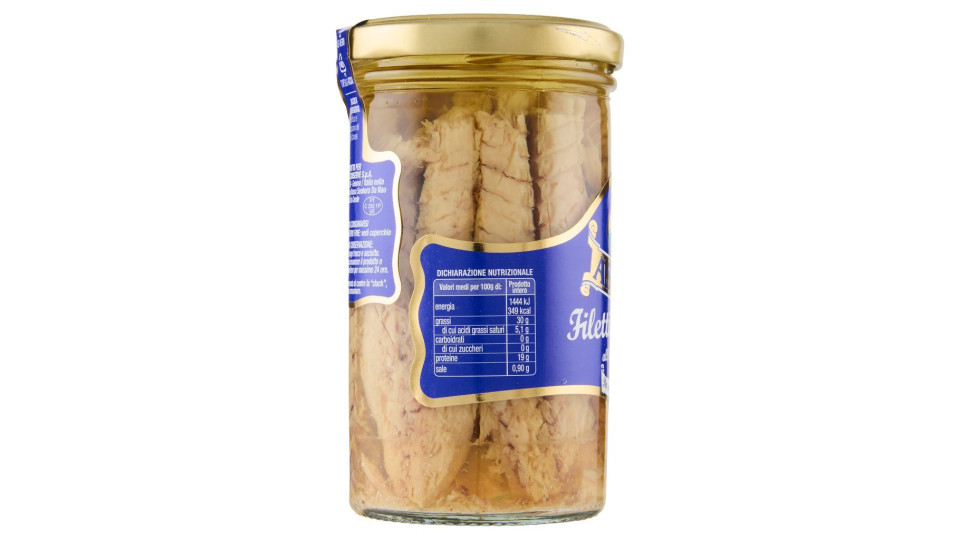 Asdomar - Filetti Di Sgombro, All'Olio Di Oliva, Al Gusto Limone