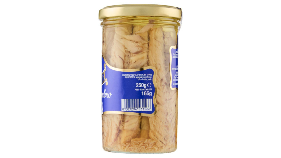 Asdomar - Filetti Di Sgombro, All'Olio Di Oliva, Al Gusto Limone