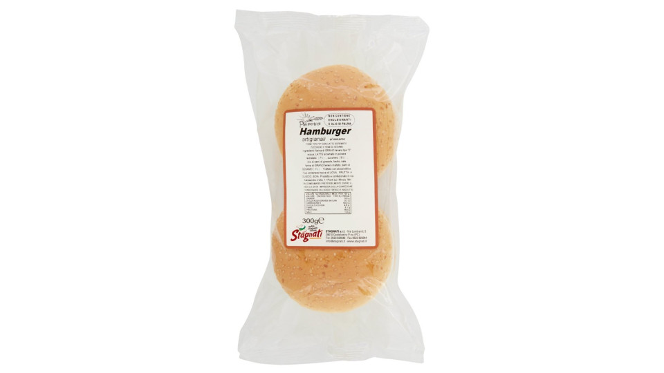 Pan Morbidi Hamburger Artigianali al Sesamo