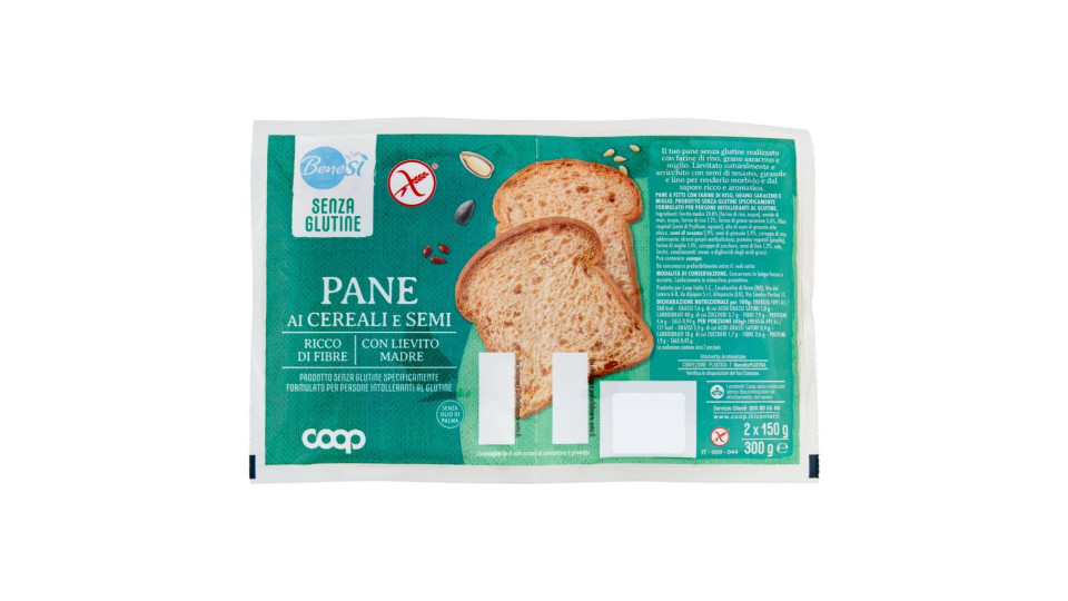Senza Glutine Pane ai Cereali e Semi