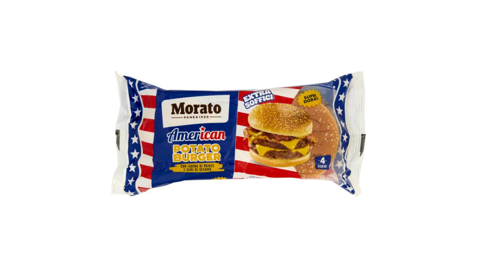 American Big Burger con Semi di Sesamo