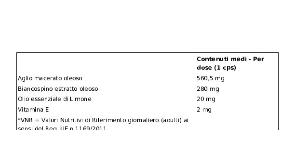 Equilibra, aglio biancospino 32 perle vegetali