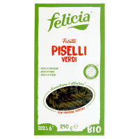 Fusilli con Piselli Verdi Bio