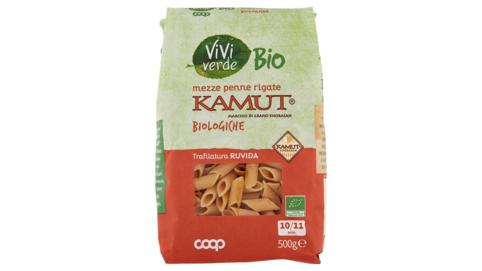 Mezze Penne Rigate Di Semolato Biologiche