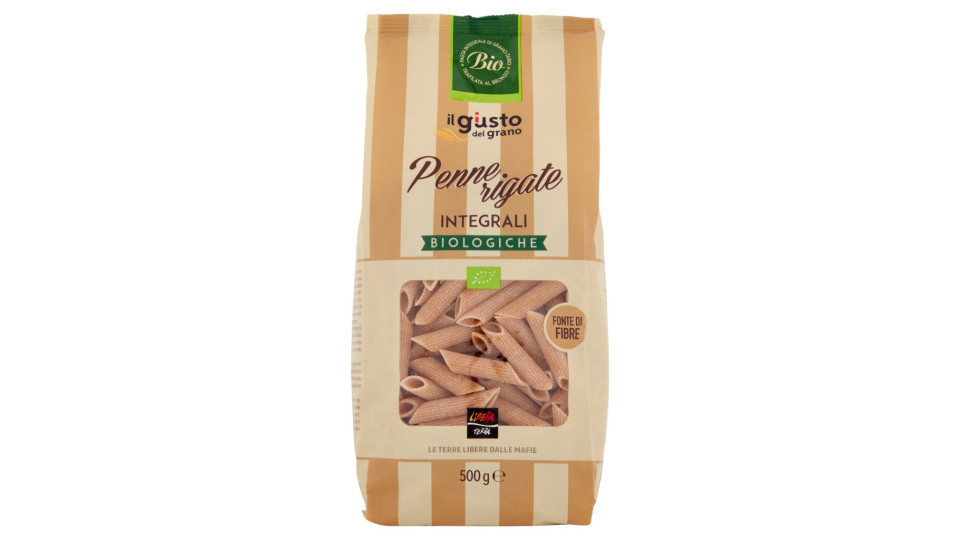 Libera Terra Il giusto gusto del grano Penne Rigate Integrali