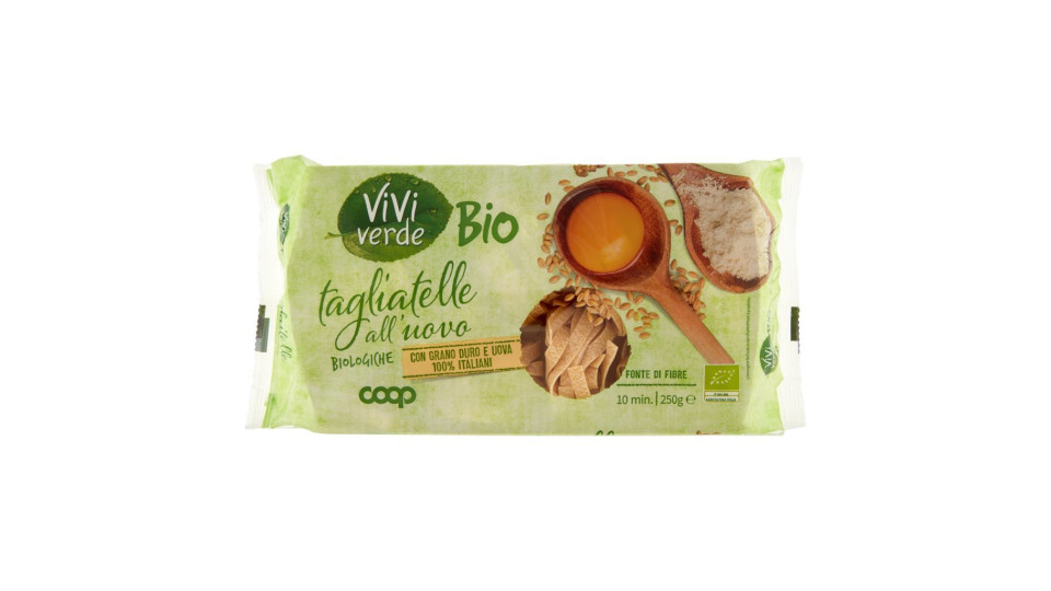 Fettuccine all'Uovo Biologiche