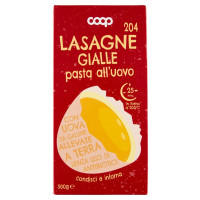 Lasagne Gialle 204 Pasta All'uovo