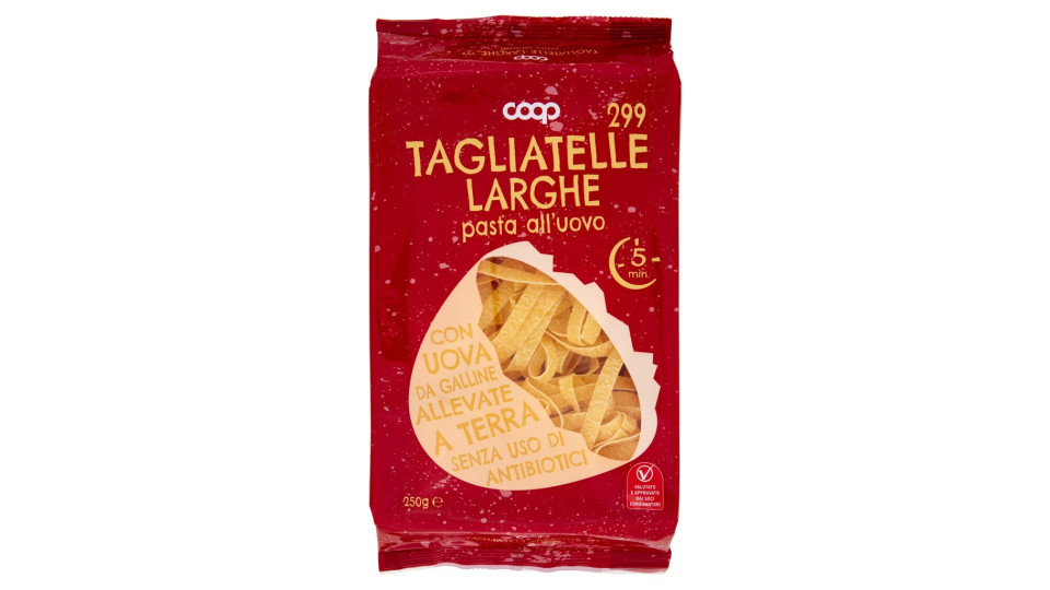 Tagliatelle Larghe 299 Pasta All'uovo