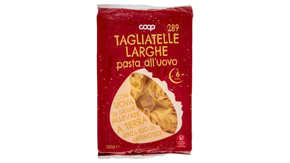 Tagliatelle Larghe 289 Pasta All'uovo