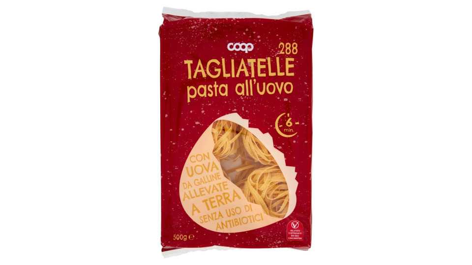 Tagliatelle 288 Pasta All'uovo