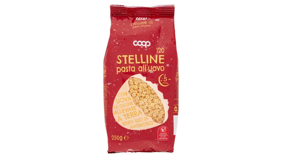 Stelline 120 Pasta all'Uovo