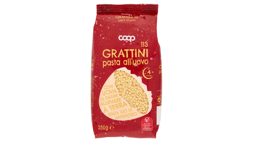 Grattini 113 Pasta all'Uovo