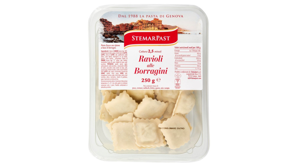 StemarPast Ravioli alle Borragini