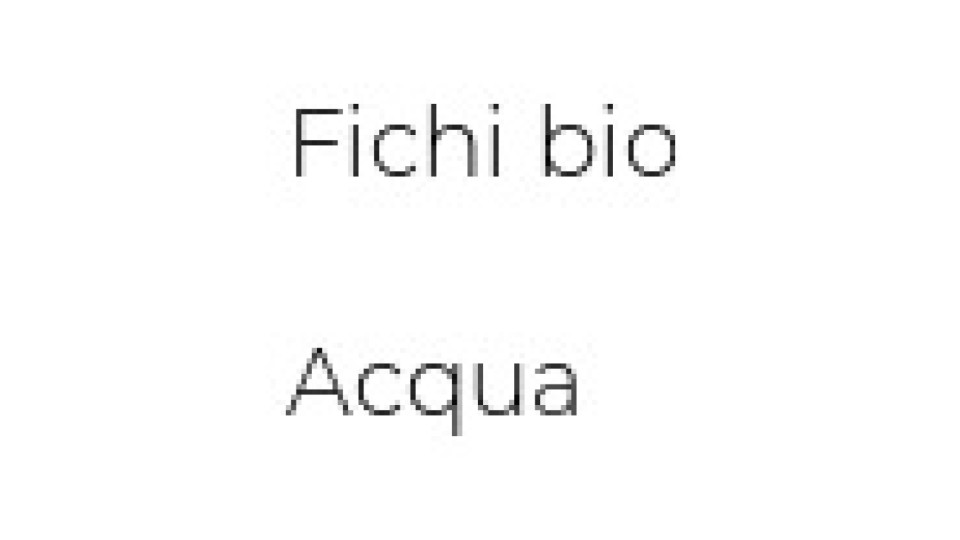 Noberasco, Bio fichi