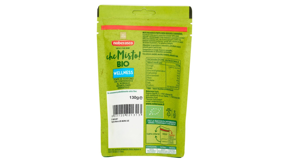 Noberasco, Bio misto wellness