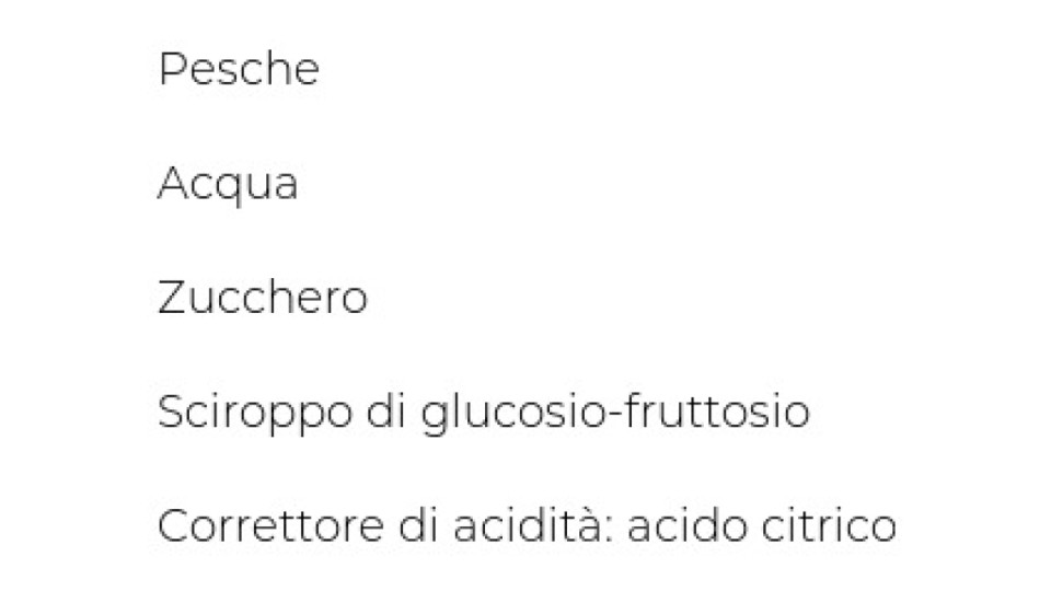 Le Conserve della Nonna, pesche allo sciroppo